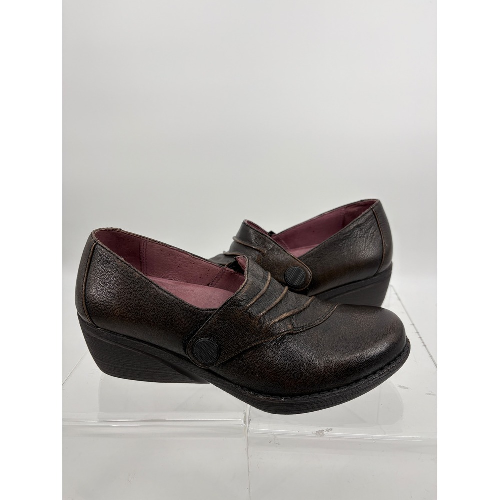 Dansko Aimee Shoes Size 37/US 7 Slip On Wedge‎ Pumps Comfortable Durable Sole.